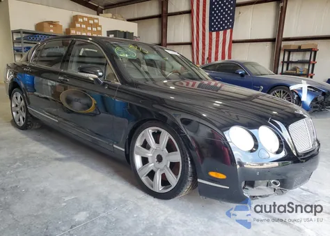 2007 Bentley Continental Flying Spur из США, поврежденный, VIN SCBBR93W278044065